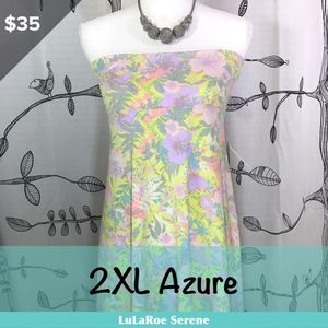 [Lularoe] 2XL Azure Skirt